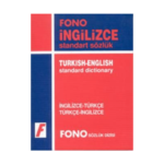 İngilizce Sözlük Standart K. Kapak - Fono Yayınları