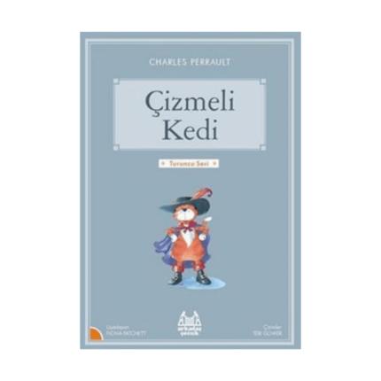 Çizmeli Kedi Resimli Turuncu Seri