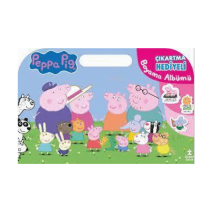 Peppa Pıg Çıkartma Hediyeli Boyama Albümü