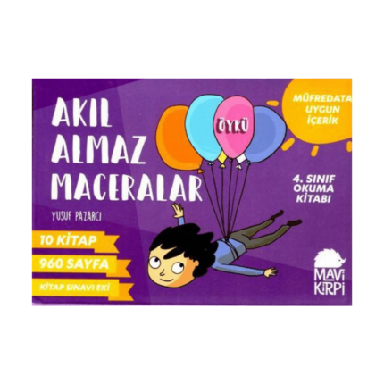 4. Sınıf Okuma Set Akıl Almaz Maceralar 10 Kitap