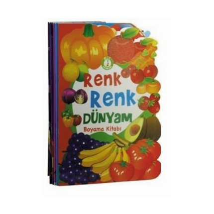 Renk Renk Dünyam Boyama 5 Kitap