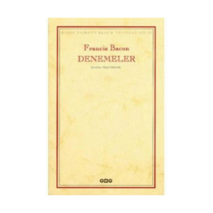 Denemeler - Yapı Kredi Yayınları