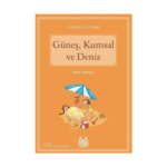 Güneş Kumsal Ve Deniz Resimli Mavi Seri