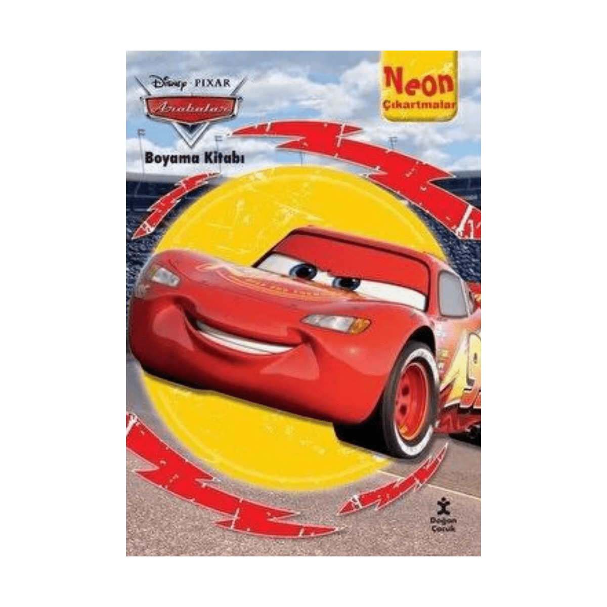 abfd8-disney-arabalar-neon-cikartmali-boyama-kitabi-1-1.png Disney Arabalar Neon Çıkartmalı Boyama Kitabı - Görsel 1