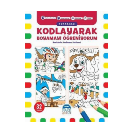 Kodlayarak Boyamayı Öğreniyorum 2 - Kopartmalı