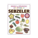 Renkli Ve Eğlenceli Çıkartmalar Sebzeler