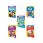 Okul Öncesi Boya Öğren Seti Çıkartmalı 5 Kitap