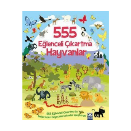 555 Eğlenceli Çıkartma Hayvanlar