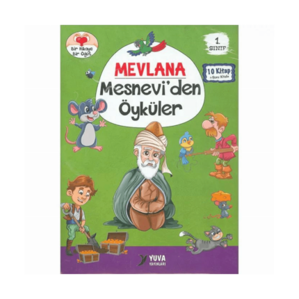 1. Sınıf Mevlana Mesneviden Öyküler (10 Kitap)
