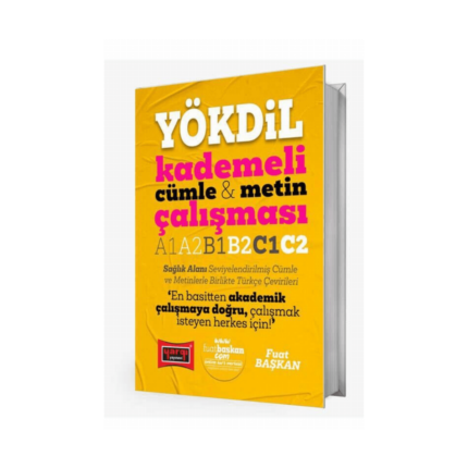 Yökdil Kademeli Cümle & Metin Çalışması A1 A2 B1 B2 C1 C2