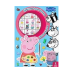 Peppa Pig Eğlenceye Açılan Pencere Çıkartmalı Boyama Kitabı