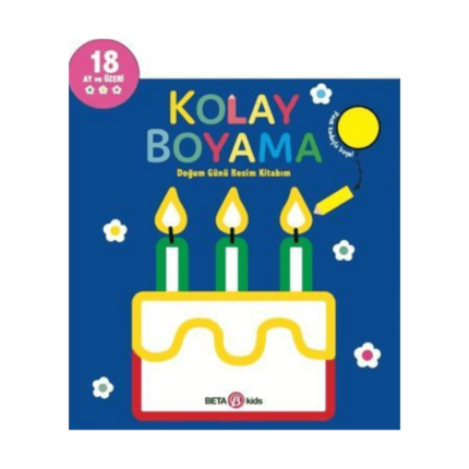 Kolay Boyama - Doğum Günü Resim Kitabım