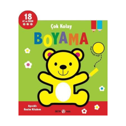 Çok Kolay Boyama - Ayıcıklı Resim Kitabım