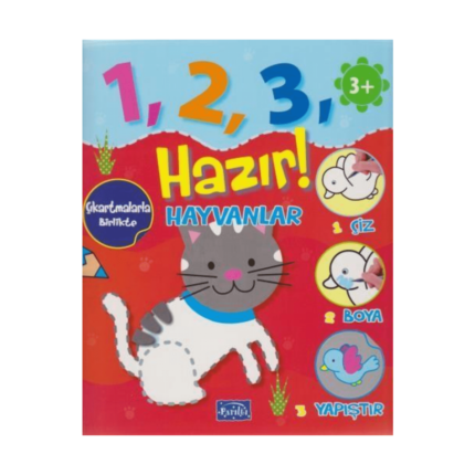 1 2 3 Hazır Hayvanlar 3+ Yaş