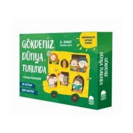 2. Sınıf Okuma Set 1 Gökdeniz Dünya Turunda 10 Kitap