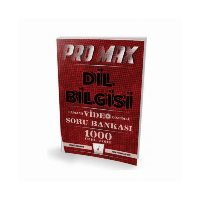 Promax Dil Bilgisi Tamamı Video Çözümlü Soru Bankası - Görsel 1