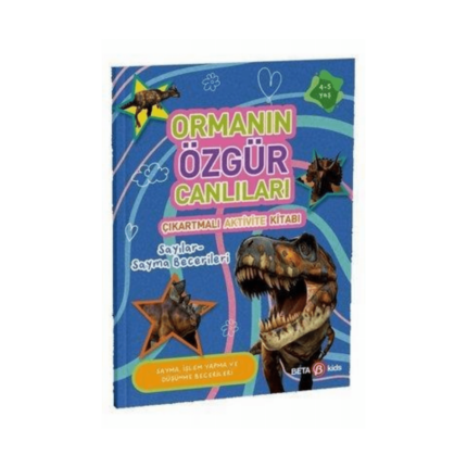 Ormanın Özgür Canlıları - Çıkartmalı Aktivite Kitabı