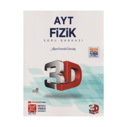 Yks Ayt Fizik Soru Bankası - 3D Yayınları