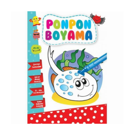 Ponpon Boyama 4 Kitap