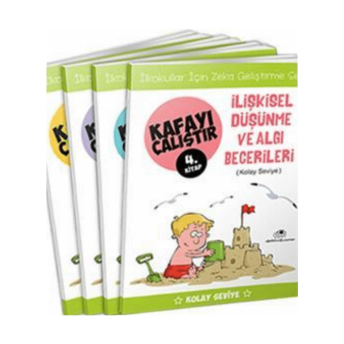 Kafayı Çalıştır Set Kolay Seviye 4 Kitap - Görsel 1