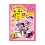 Disney Junior Minnie - Parlak Fikirler Neon Çıkartmalı Boyama Kitabı