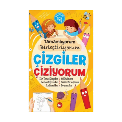 Tamamlıyorum Birleştiriyorum - Çizgiler Çiziyorum