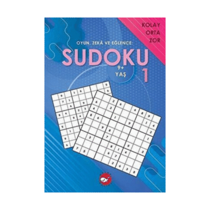 Oyun, Zeka Ve Eğlence- Sudoku 1 Kolay, Orta, Zor