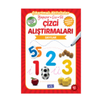 Çizgi Alıştırmaları-Sayılar-Okul Öncesi- Parıltı Yayınları