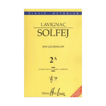 Lavignac Solfej 2A - Şan Çalışmaları