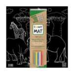 Funny Mat - Black Yeryüzü (Tebeşirli)