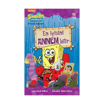 Sünger Bob Kare Pantolon En İyisini Annem Bilir