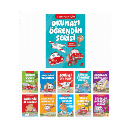 Okumayı Öğrendim Serisi - 10 Kitap Takım- Ema Çocuk Yayınları