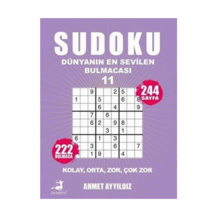Sudoku - Dünyanın En Sevilen Bulmacası 11 - Olimpos Yayınları