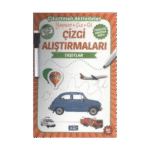 Çizgi Alıştırmaları Taşıtlar-Okul Öncesi-Parıltı Yayınları
