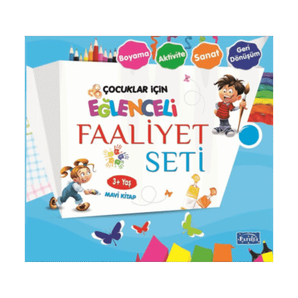 Eğlenceli Faaliyet Seti-Mavi Kitap - Parıltı Yayınları
