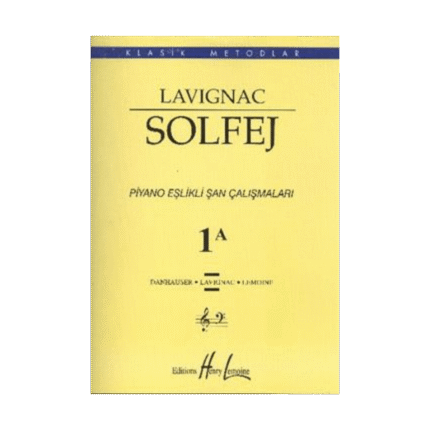 Lavignac Solfej 1A - Büyük Boy