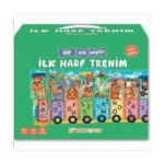 İlk Harf Trenim - Cırt Cırtlı Yapboz Ve Kitap Seti