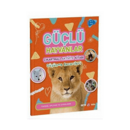 Güçlü Hayvanlar - Çıkartmalı Aktivite Kitabı