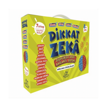 Dikkat Zeka 2. Sınıf Seti - 8 Yaş (7 Kitap Takım)