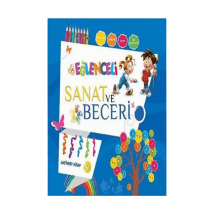Eğlenceli Sanat Ve Beceri (Lacivert Kitap) - Parıltı Yayınları