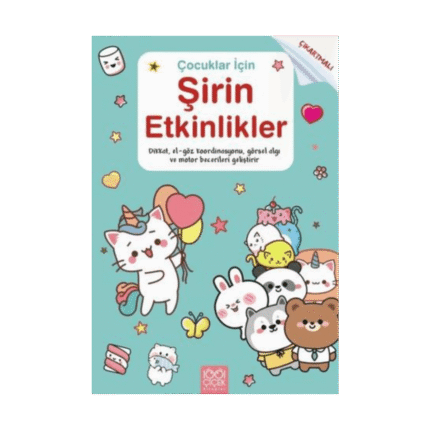 Çocuklar İçin Şirin Etkinlikler - Çıkartmalı