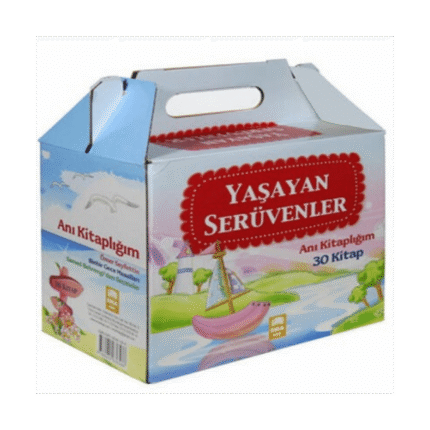 Yaşayan Serüvenler Anı Kitaplığım (30 Kitap Set) Hikaye - Ema Yayınları