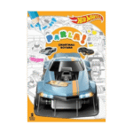 Hot Wheels Parla Çıkartmalı Boyama