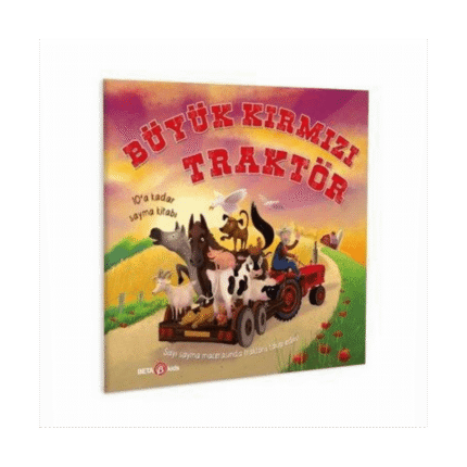 Büyük Kırmızı Traktör - 10'A Kadar Sayma Kitabı