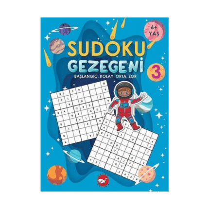 Sudoku Gezegeni 3 Başlangıç, Kolay, Orta, Zor 6+ Yaş