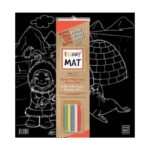 Funny Mat - Black Kutup (Tebeşirli)