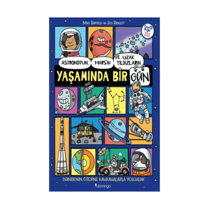 Astronotun Mars'ın Ve Uzak Yıldızların Yaşamında Bir Gün