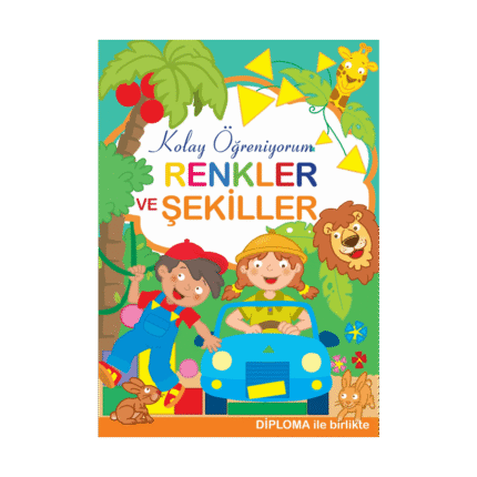 Kolay Öğreniyorum-Renkler Ve Şekiller - Parıltı Yayınları