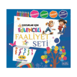 Eğlenceli Faaliyet Seti-Lacivert Kitap - Parıltı Yayınları