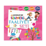 Eğlenceli Faaliyet Seti Pembe Kitap - Parıltı Yayınları